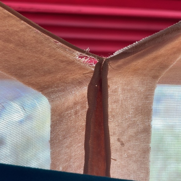 Bohemian Sheer Art Nouveau Shawl. - Picture 4 of 5